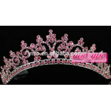 La belleza de los niños de diamantes reales de diamantes personalizados coronas tiaras